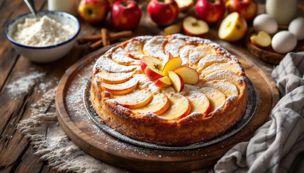 Torta di mele senza bilancia: l'impasto si dosa con un cucchiaio ed è pronto in 5 minuti