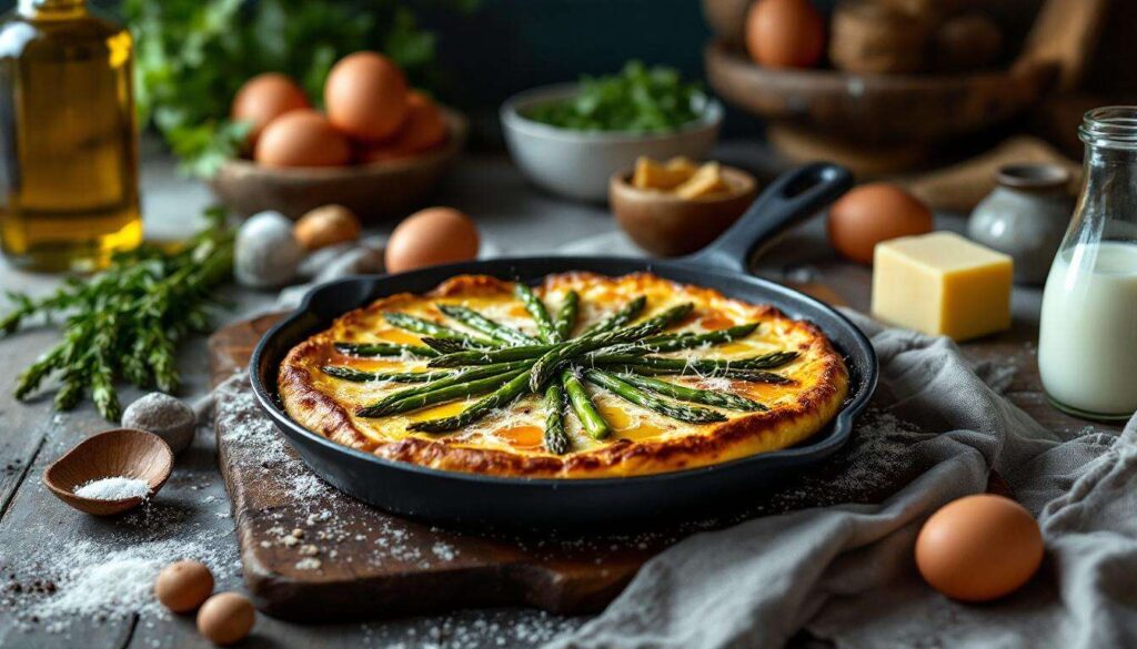 Frittata di asparagi al forno: il contorno primaverile leggero che si prepara senza padella