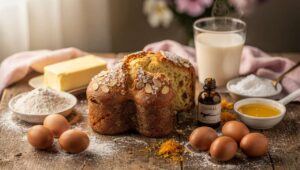Colomba pasquale semplice: la ricetta per farla in casa senza impastatrice in meno di 2 ore