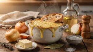 Zuppa di cipolle francese gratinata: ricetta facile e super saporita