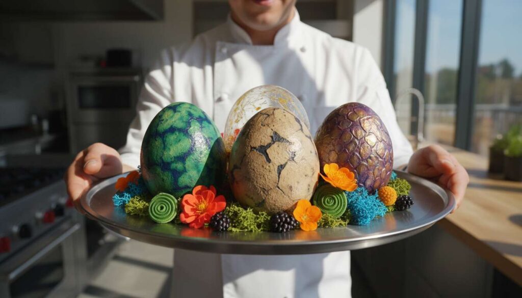 Cosa sono le "uova di dinosauro" che stanno conquistando chef e piattaforme social