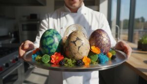 Cosa sono le "uova di dinosauro" che stanno conquistando chef e piattaforme social