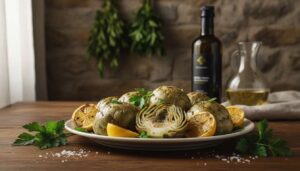 Carciofi alla romana: il trucco dello chef Guilì per farli teneri senza che si anneriscano