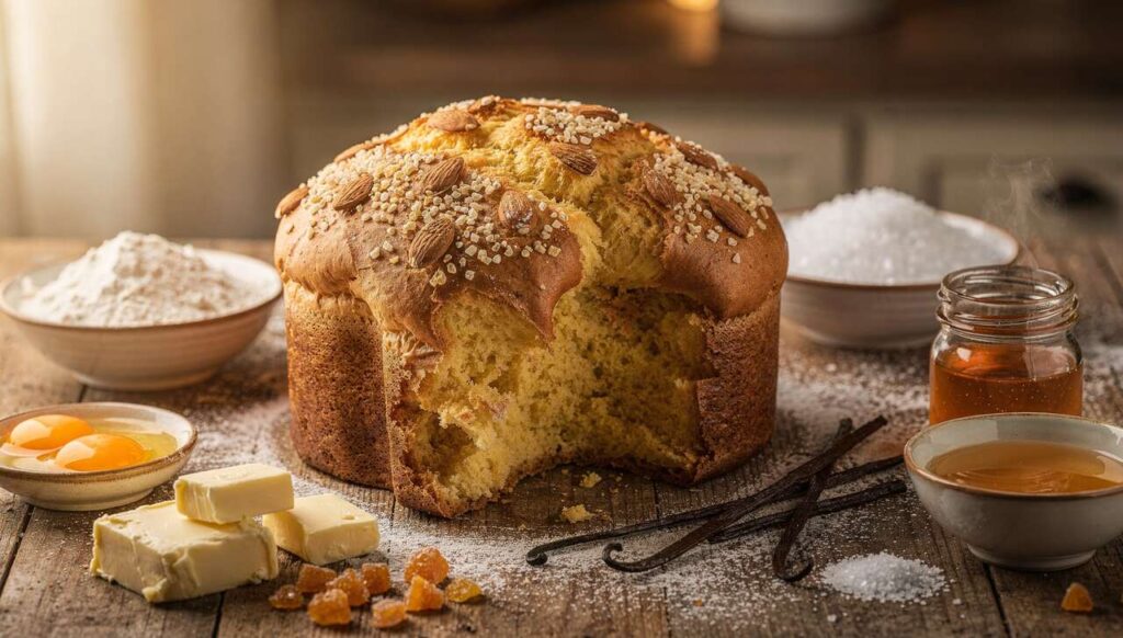 Colomba pasquale fatta in casa, la ricetta con lievito madre che profuma tutta la cucina