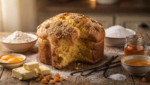 Colomba pasquale fatta in casa, la ricetta con lievito madre che profuma tutta la cucina